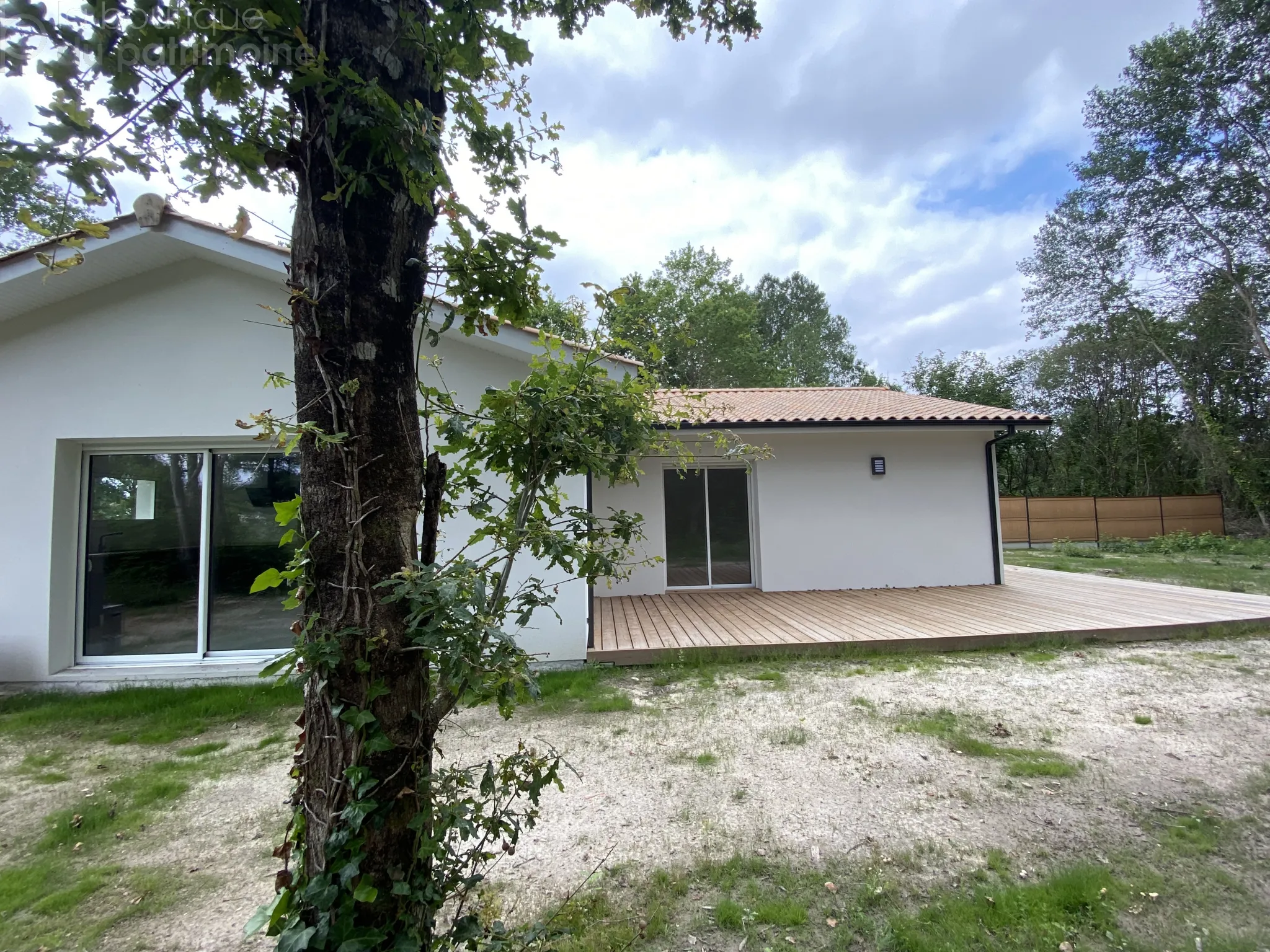 Maison neuve à Bazas avec vue sur la forêt 