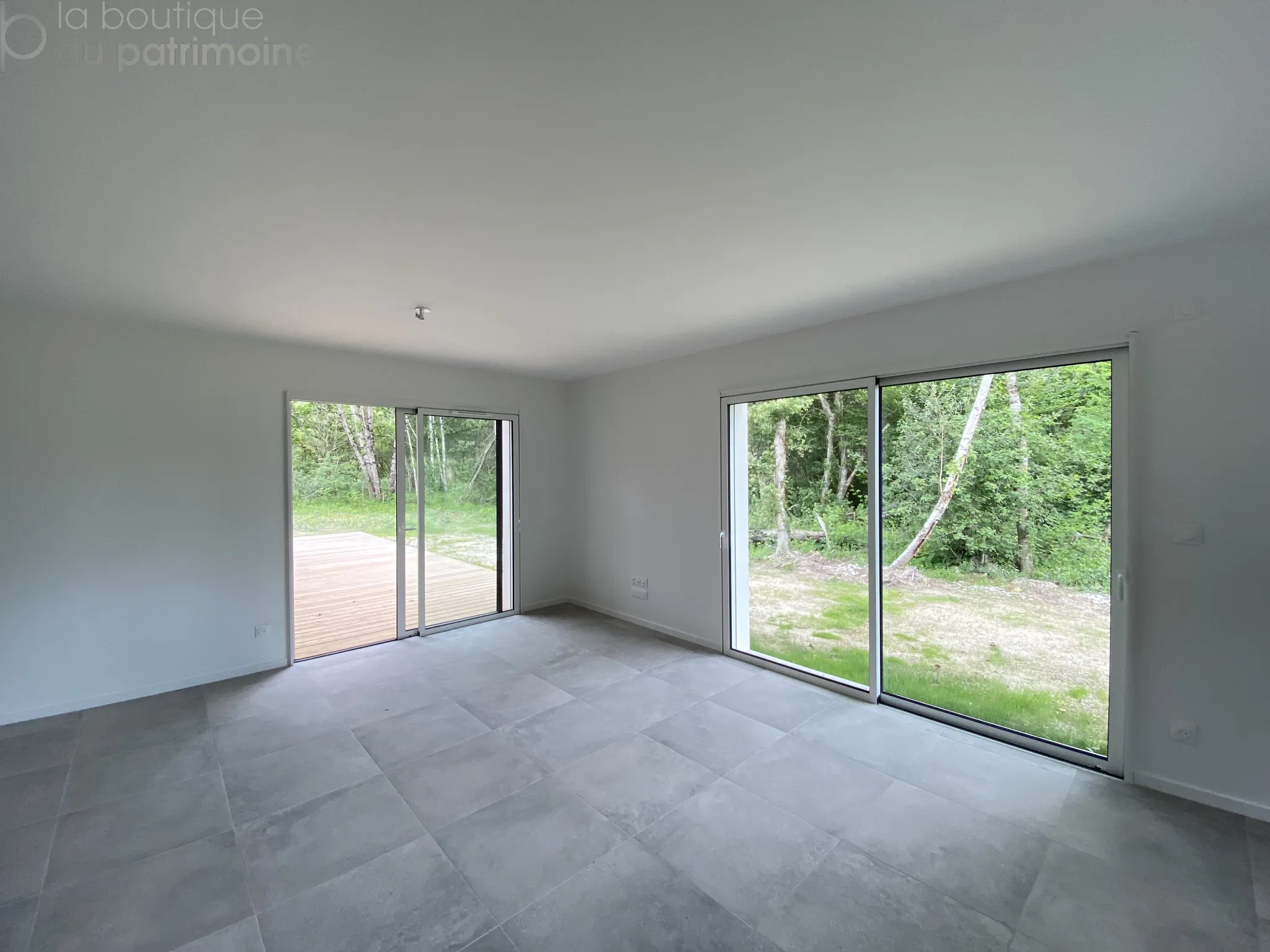 Maison neuve à Bazas avec vue sur la forêt 