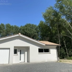 Maison neuve à Bazas avec vue sur la forêt