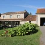 Maison Charentaise à Epargnes, Proche Cozes - 3 chambres - Grand jardin