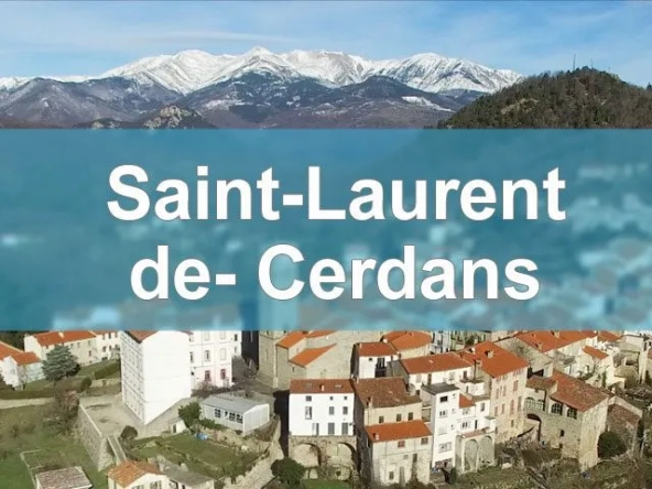 Terrain constructible à Saint Laurent de Cerdans