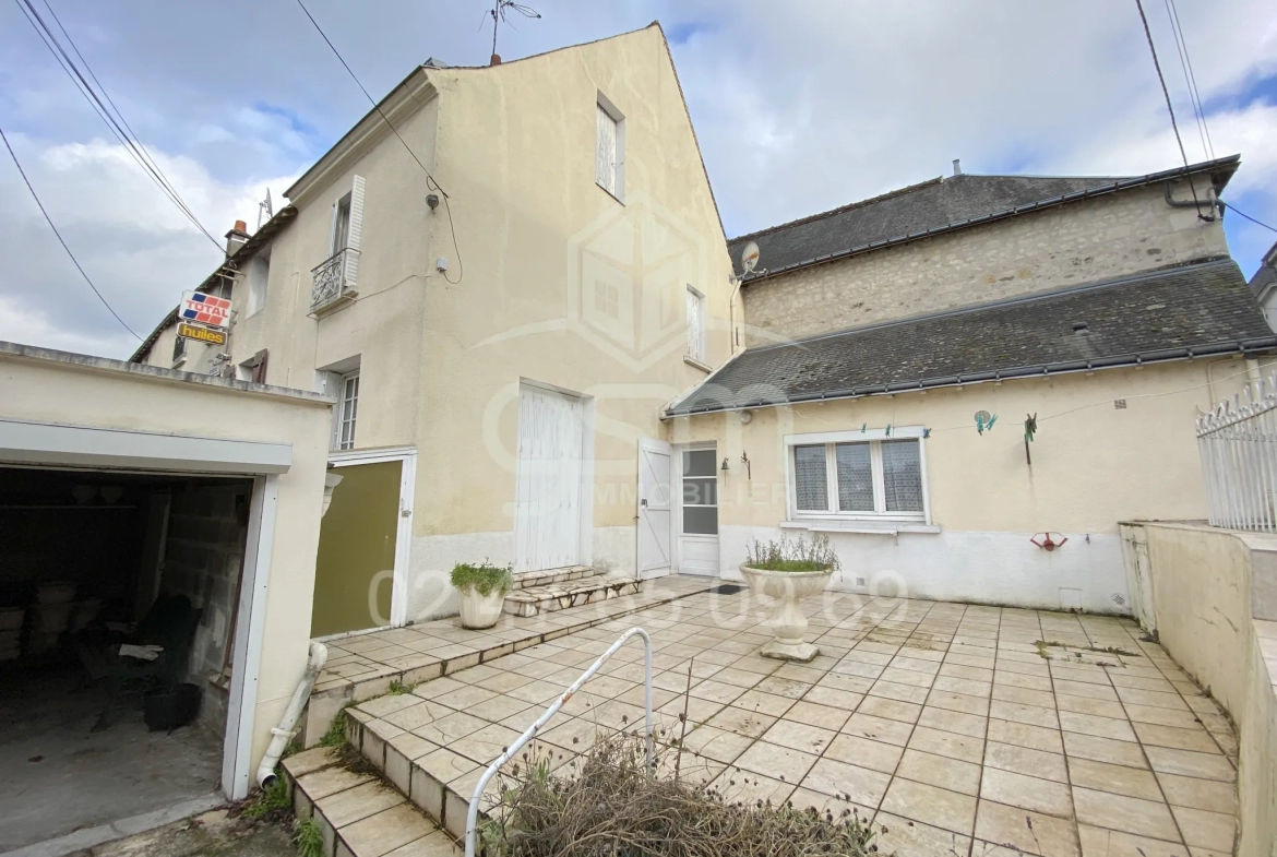 Maison de bourg 97m2 à Ste Maure de Touraine 