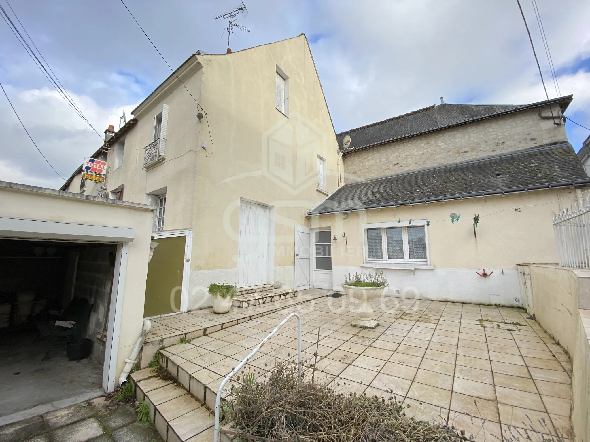 Maison de bourg 97m2 à Ste Maure de Touraine 