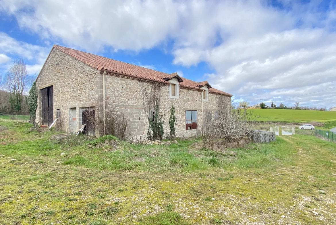 Grange à terminer de rénover à St Aubin 