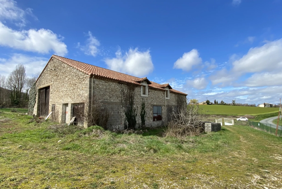 Grange à terminer de rénover à St Aubin 