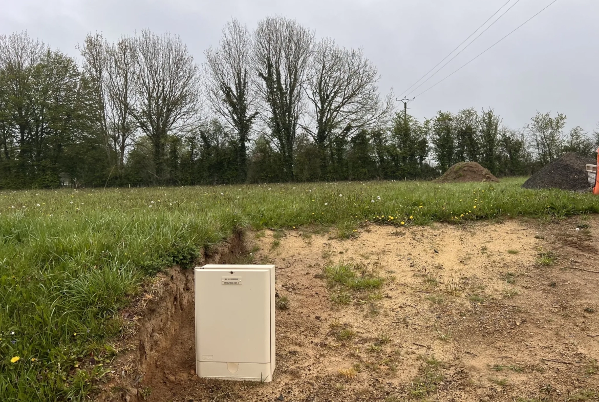 Terrain à bâtir de 865 m2 à Souleuvre en Bocage 