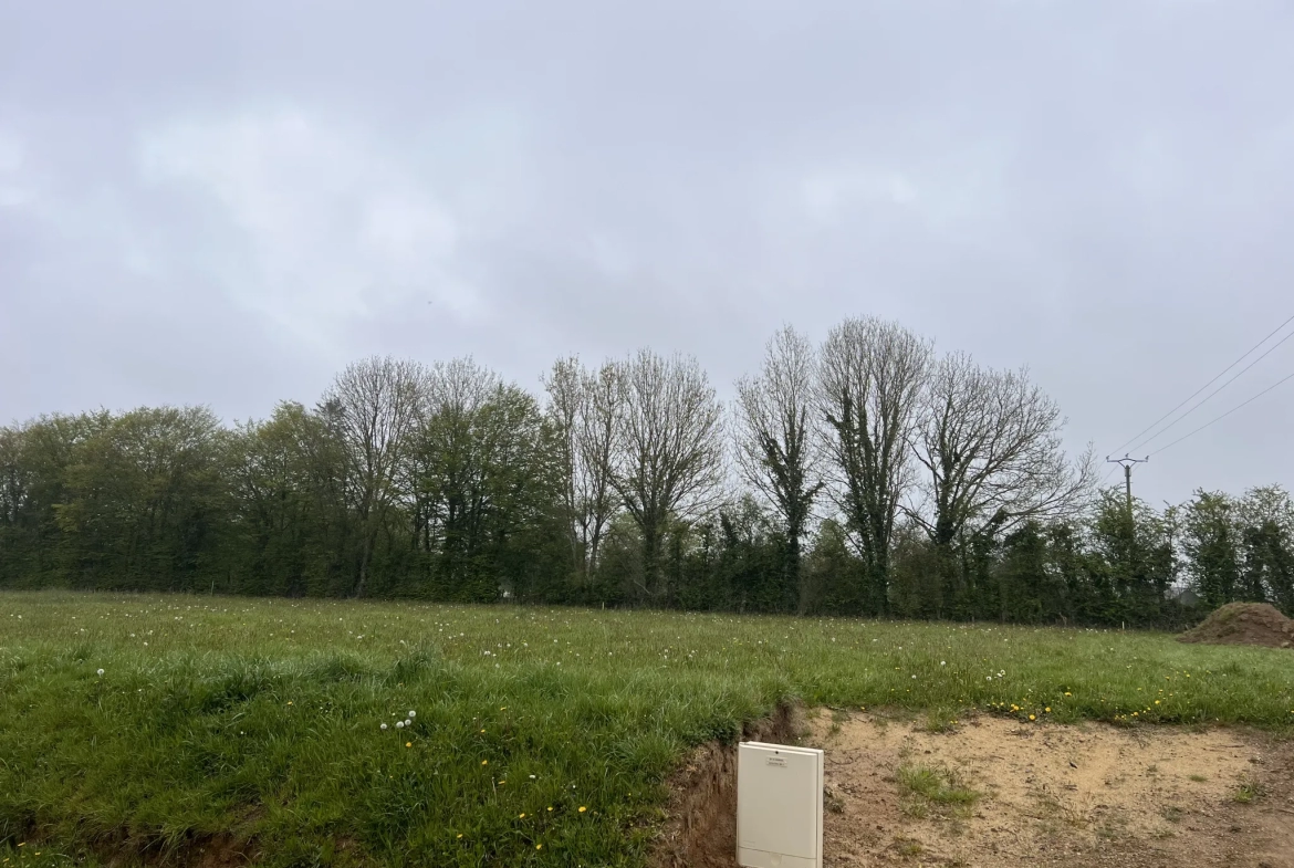 Terrain à bâtir de 865 m2 à Souleuvre en Bocage 