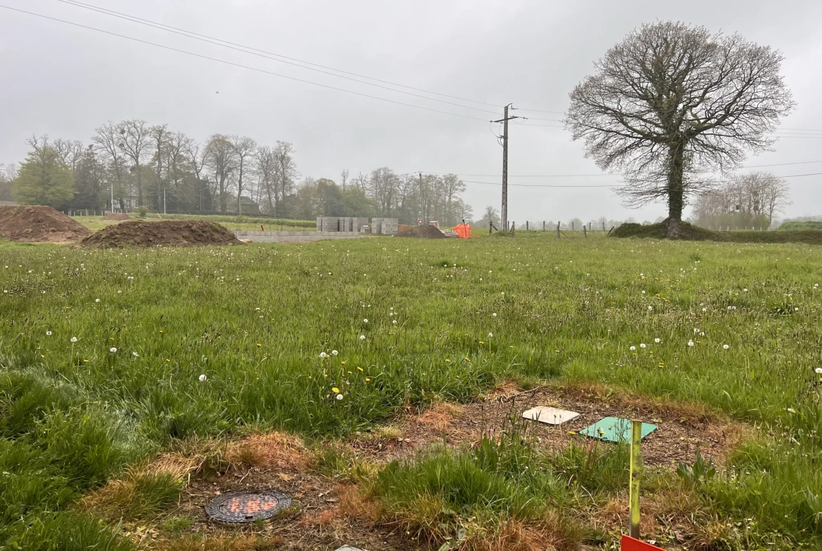 Terrain à bâtir de 865 m2 à Souleuvre en Bocage 