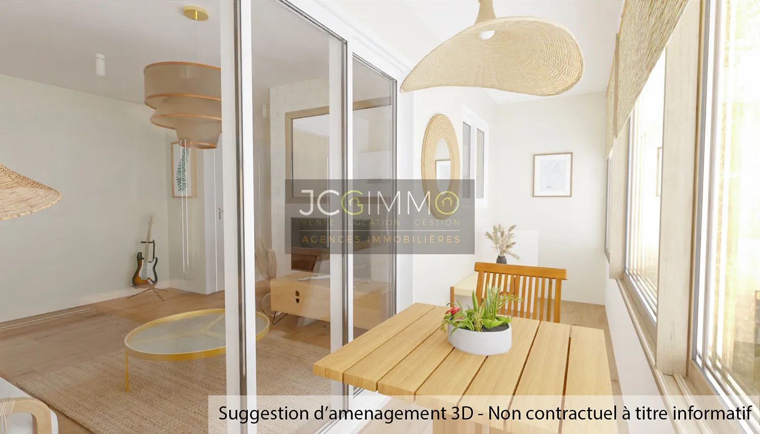 Appartement T2 à Hyeres - Quartier Olbius Riquier 