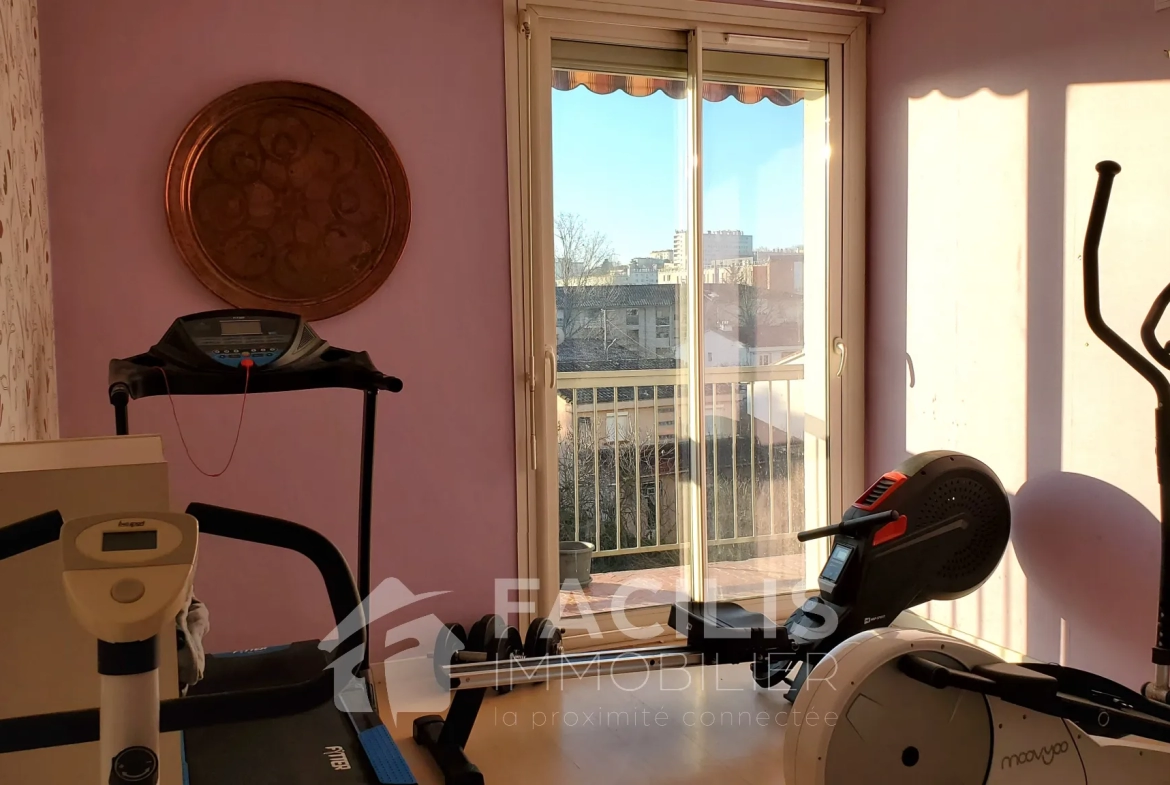 Appartement T4 de 77,50m2 avec cellier et garage à Toulouse 