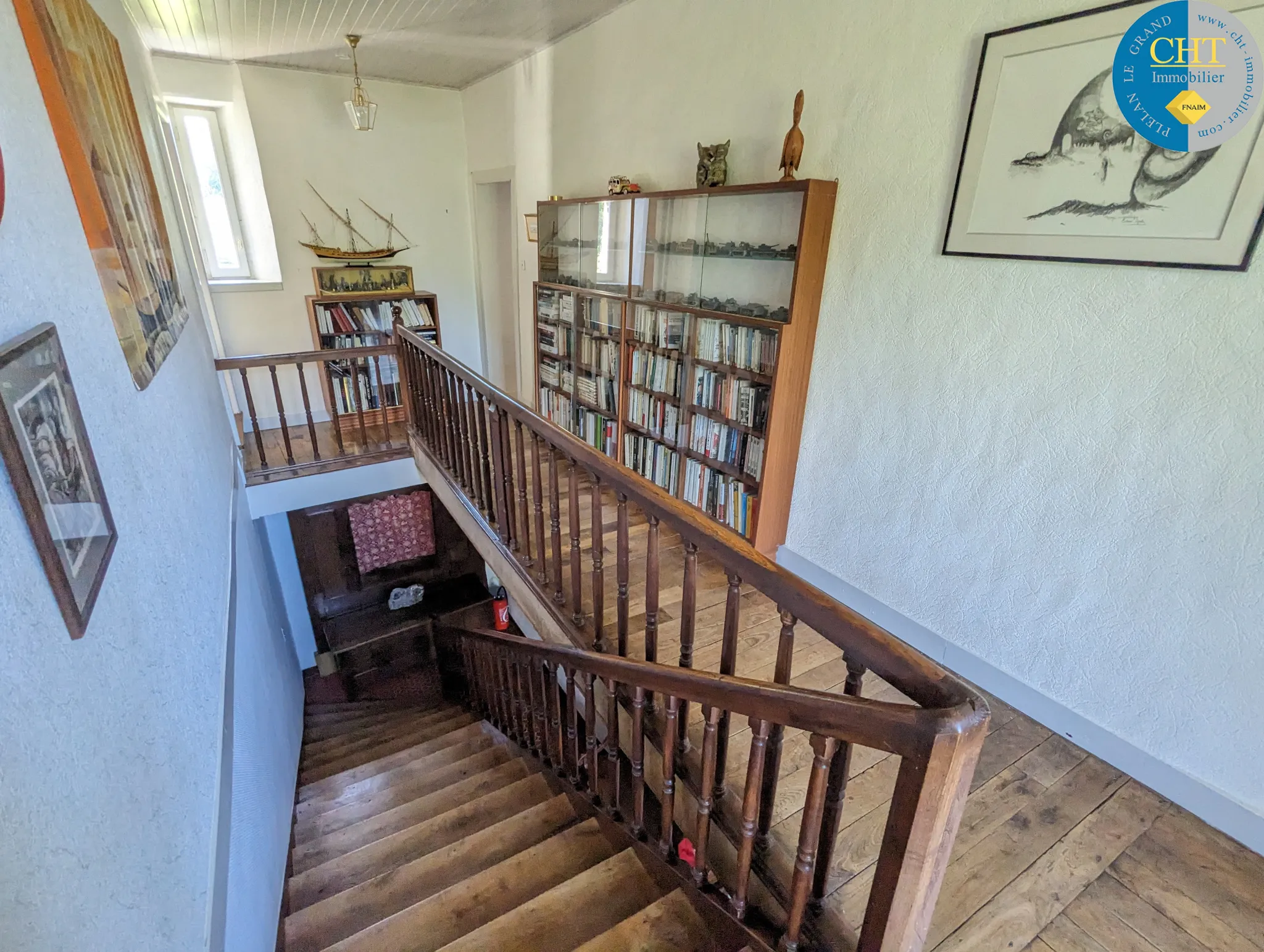 Plélan-Le-Grand : Maison en pierres de caractère à vendre 