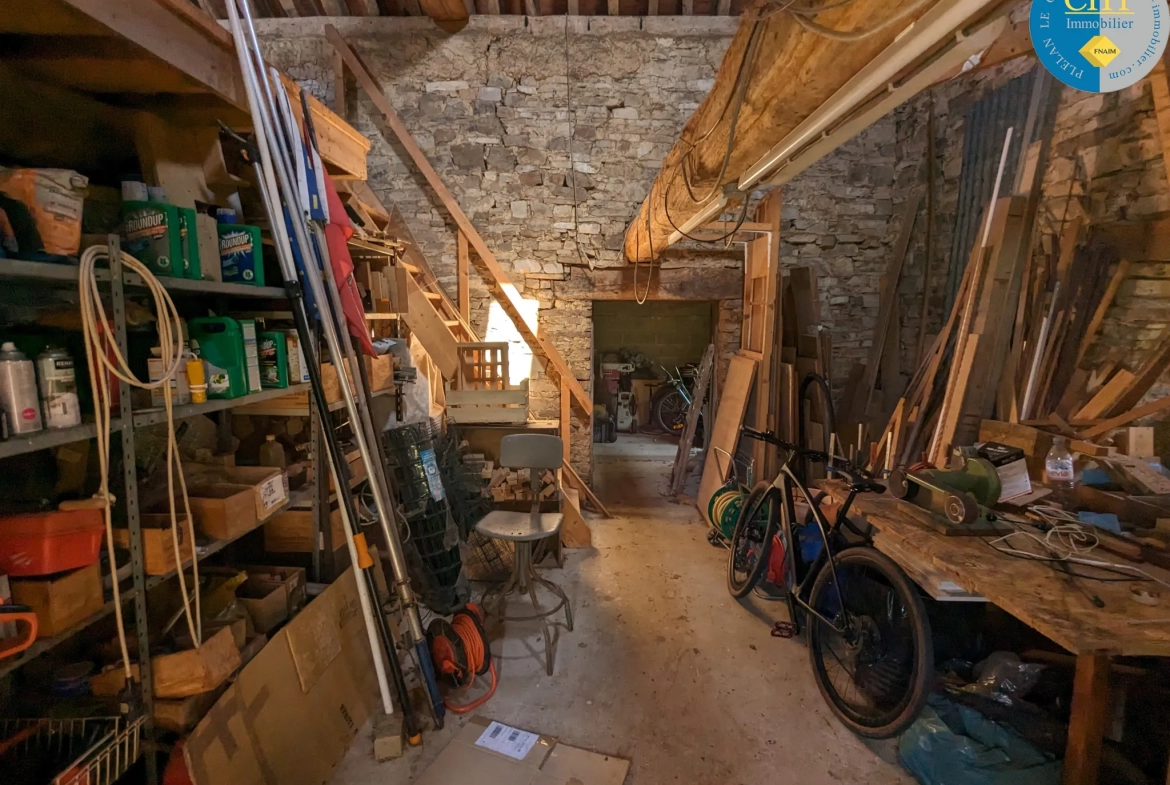 Plélan-Le-Grand : Maison en pierres de caractère à vendre 