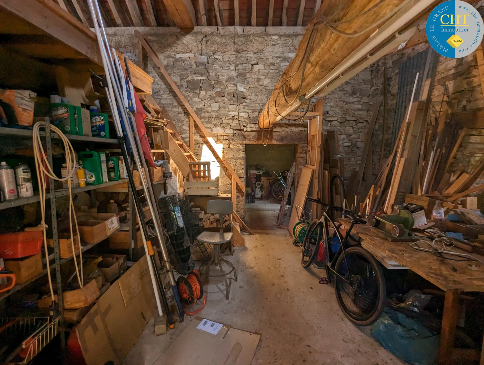 Plélan-Le-Grand : Maison en pierres de caractère à vendre 