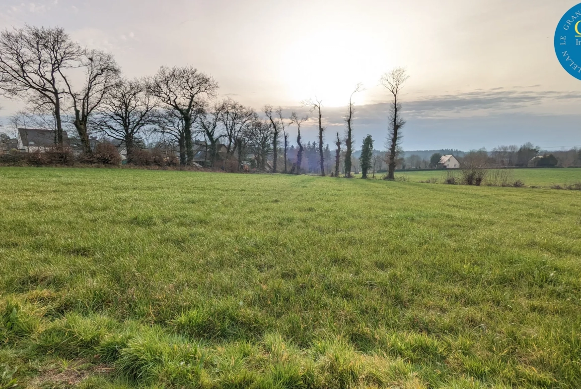 À acheter à Plélan-Le-Grand : terrain de 2652m² 