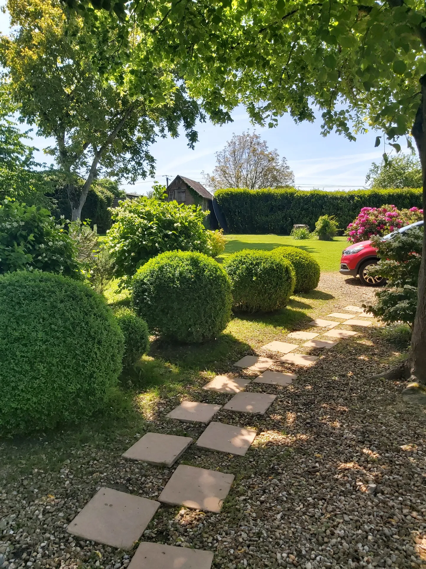 Longère Normande avec piscine à Livarot 