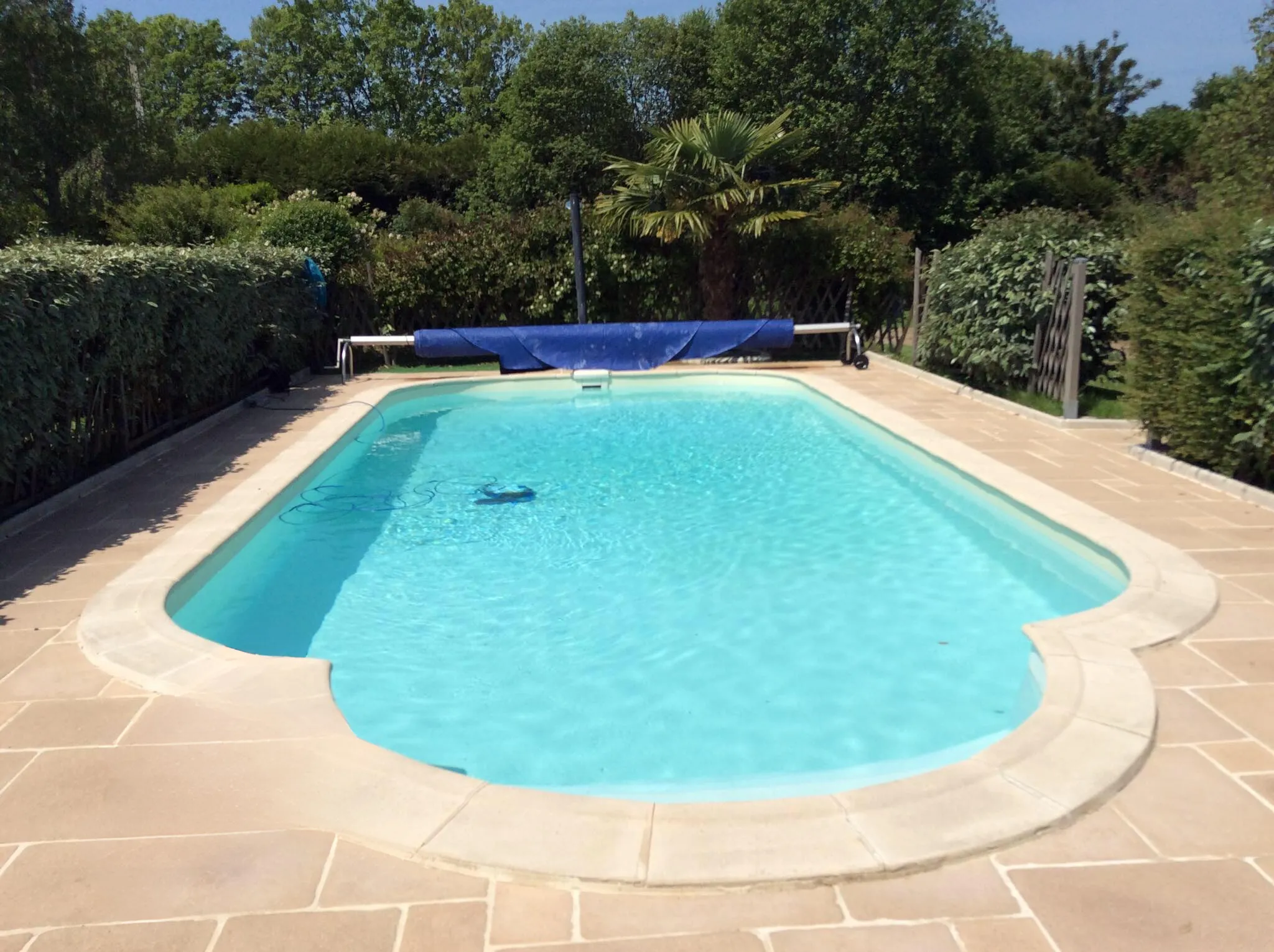 Longère Normande avec piscine à Livarot 