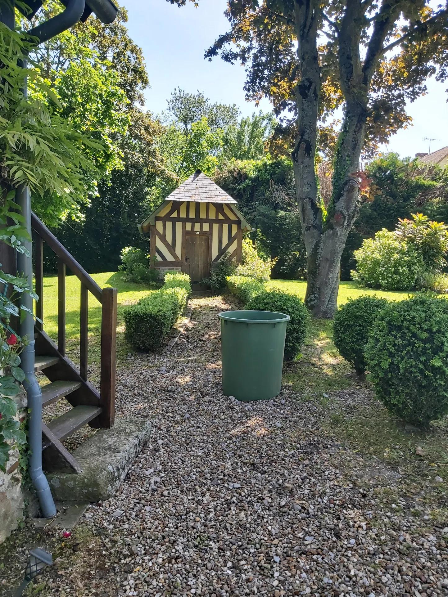 Longère Normande avec piscine à Livarot 