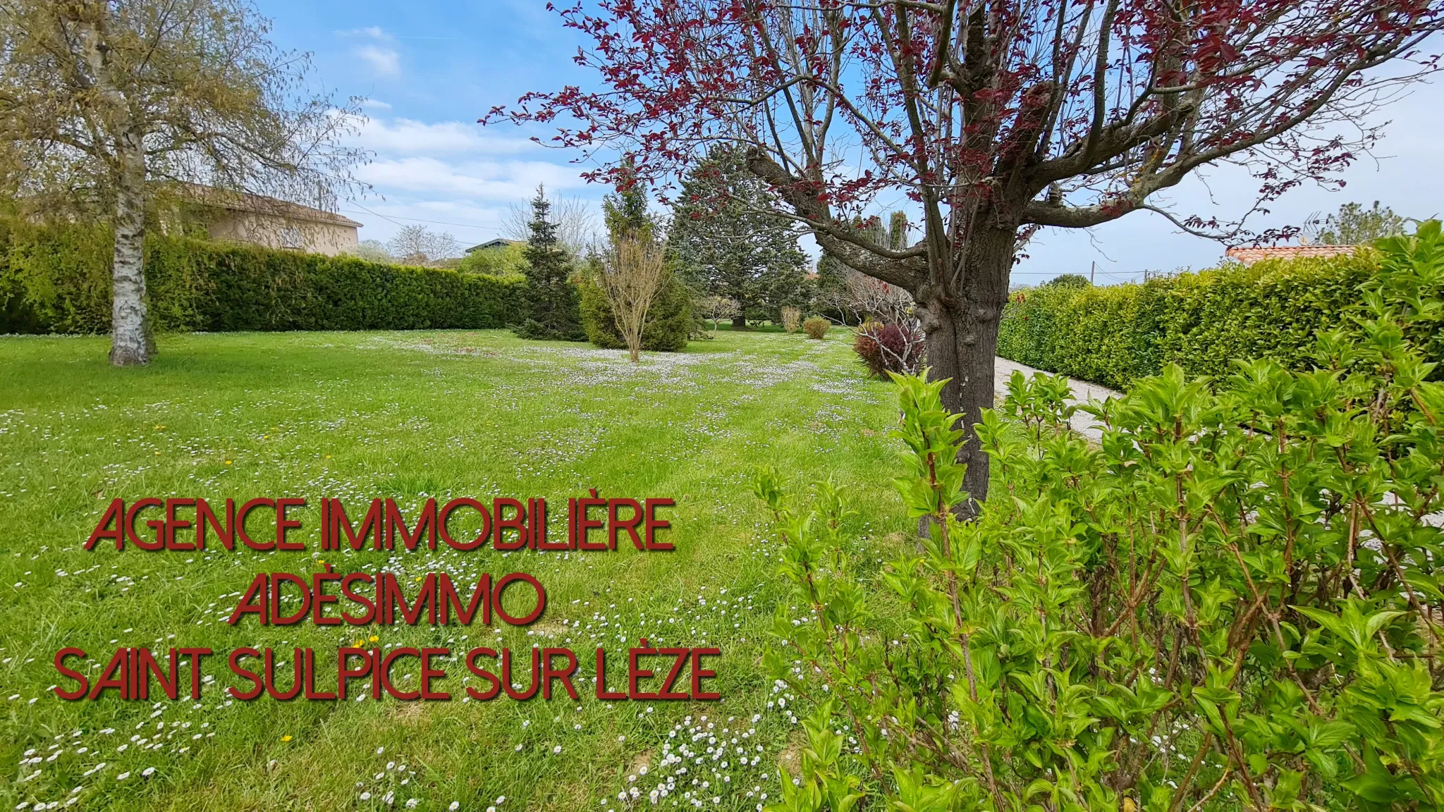 Terrain à vendre à Saint-Sulpice-Sur-Lèze 1100m2 