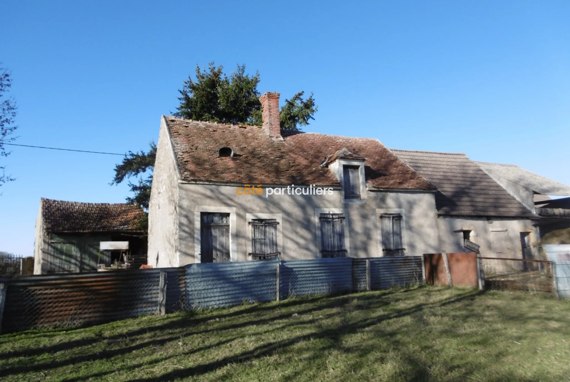 Corps de ferme sur les hauteurs de St-Amand 