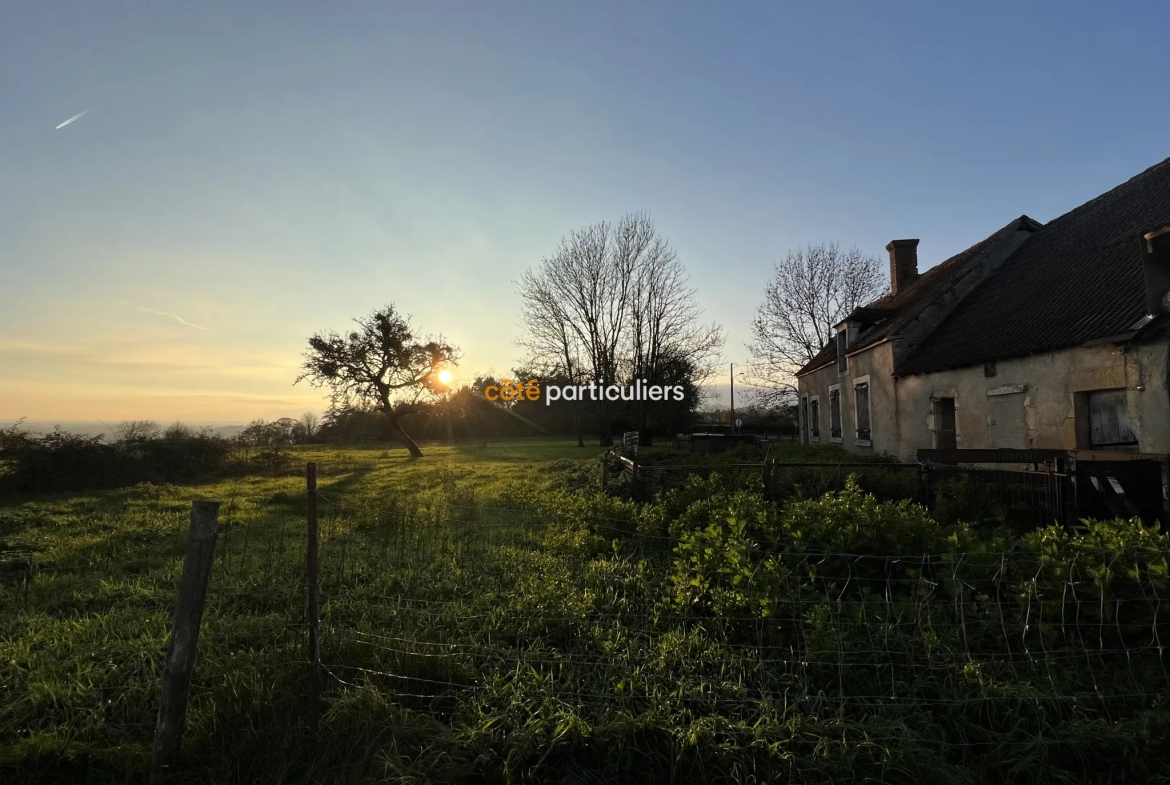 Corps de ferme sur les hauteurs de St-Amand 