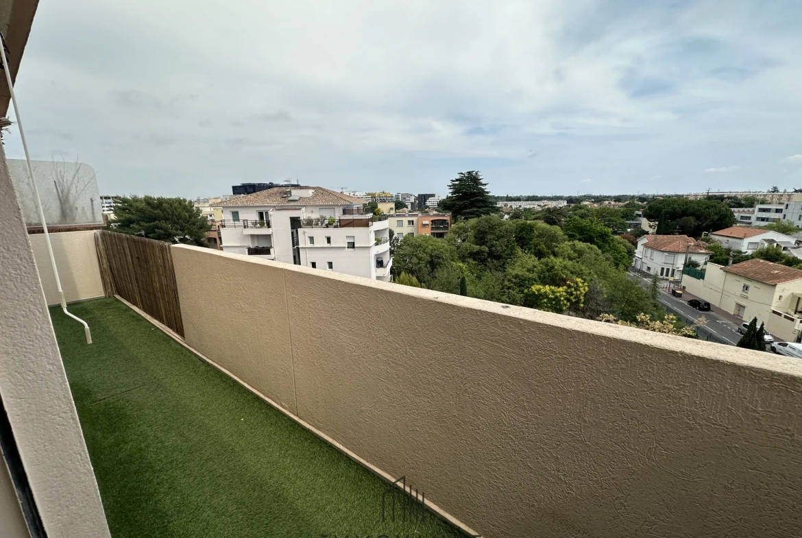 EXCLUSIVITE MONTPELLIER Appartement t3 avec balcon et garage IMMOVANCE GROUPE 