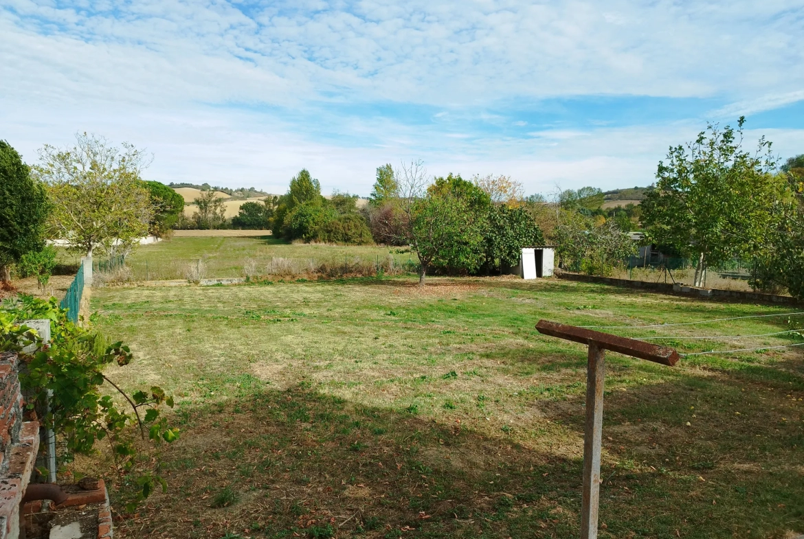 Maison de village avec 3 chambres, terrasse et jardin 