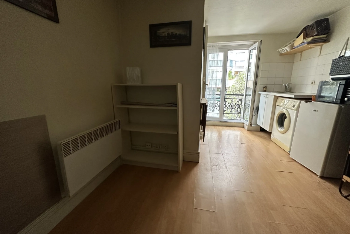 Studio de 12,11 m2 à Paris 19ème arrondissement 