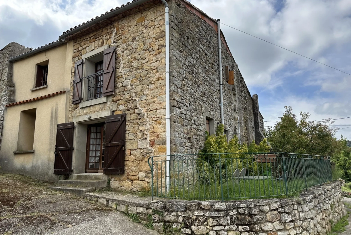 Ensemble immobilier à Alet les bains avec piscine et jardin 