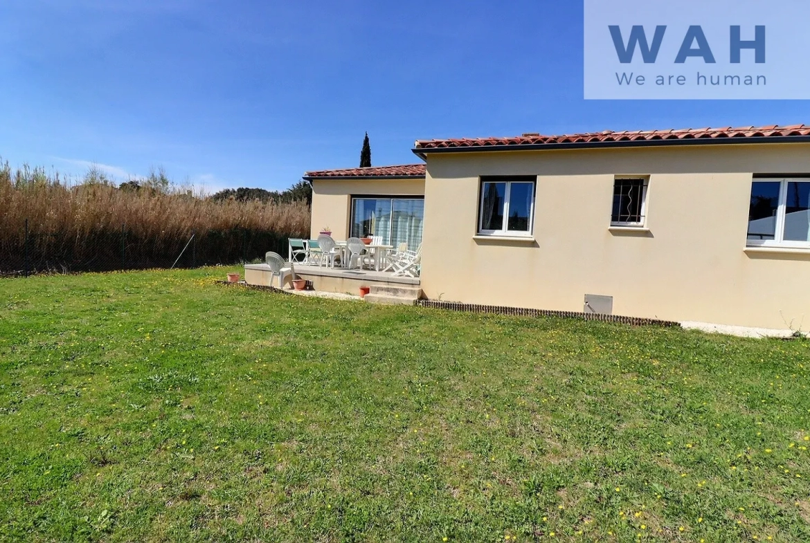 Vente villa plein-pieds 4 pièces 34230 Saint Pargoire 