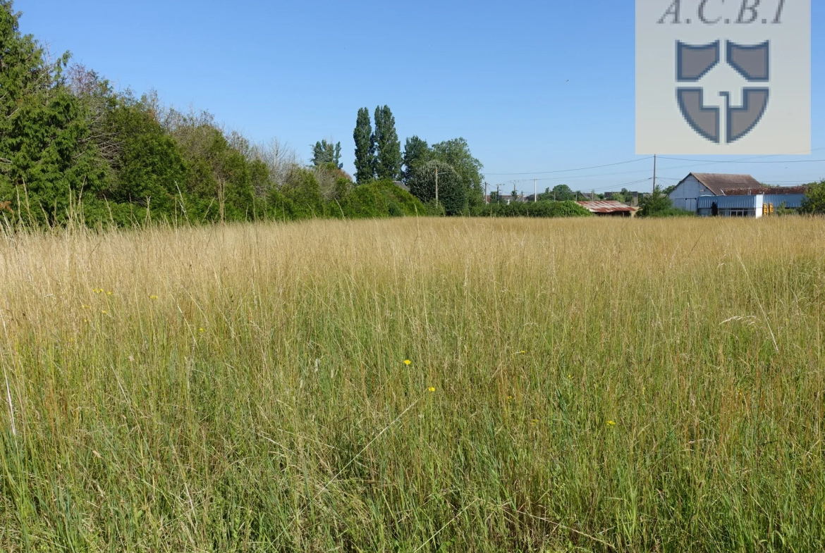 Terrain à bâtir de 2705 m2 - 20 KM Blois Nord 