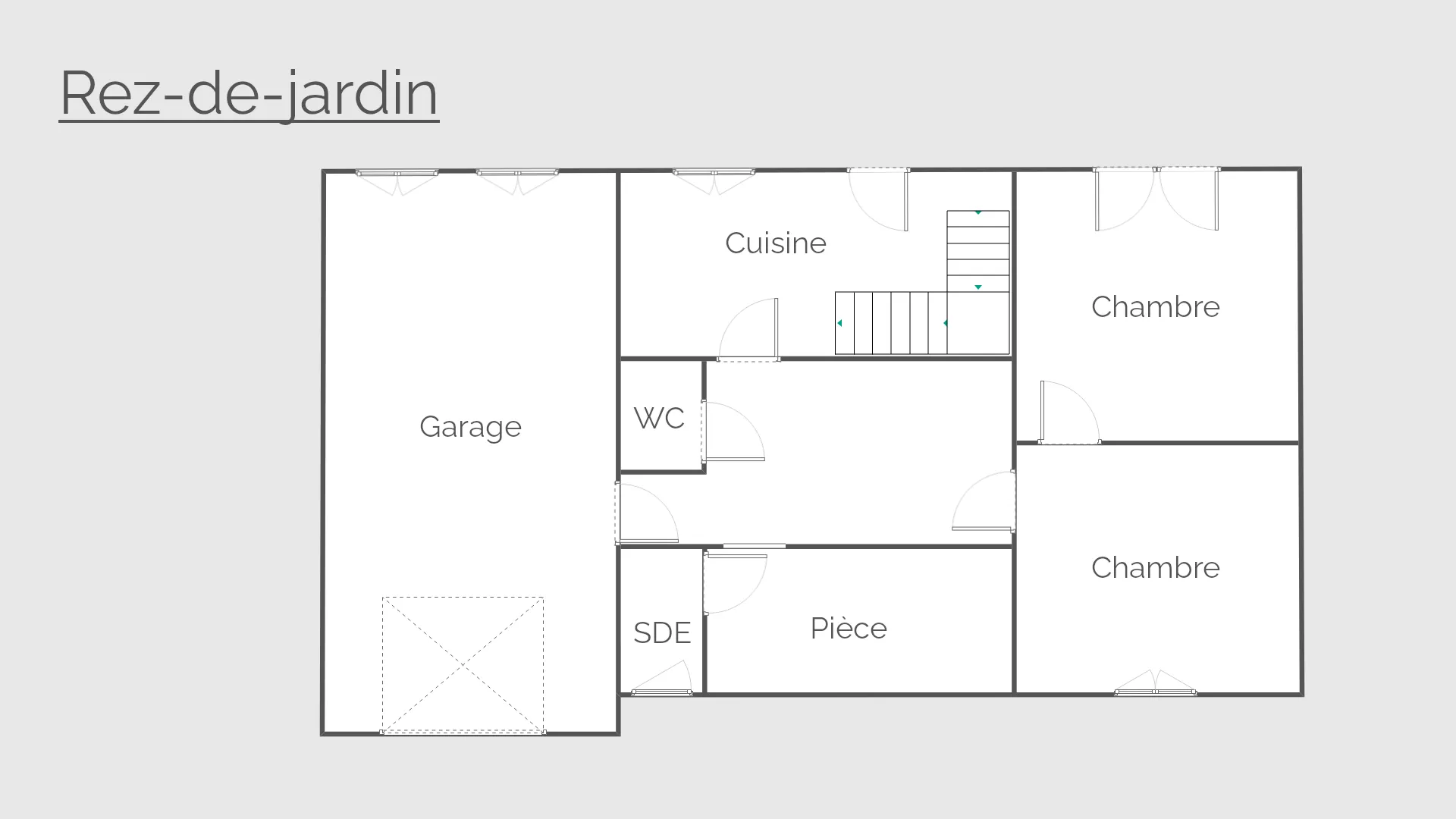 Maison 4 chambres à Corme-Royal avec jardin et garage 