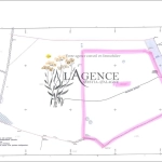 Terrain de 2052m2 à CATERI avec vue montagne et golf de Corbara