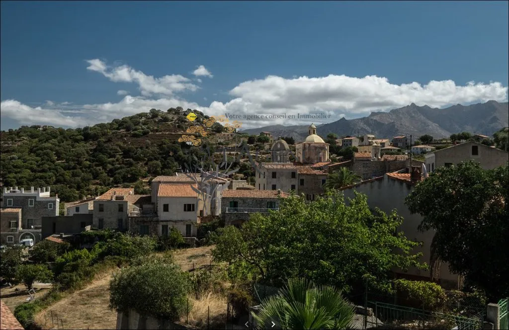 Terrain de 2052m2 à CATERI avec vue montagne et golf de Corbara 