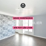 Vente d'un appartement T3 traversant à Ste Foy Les Lyon