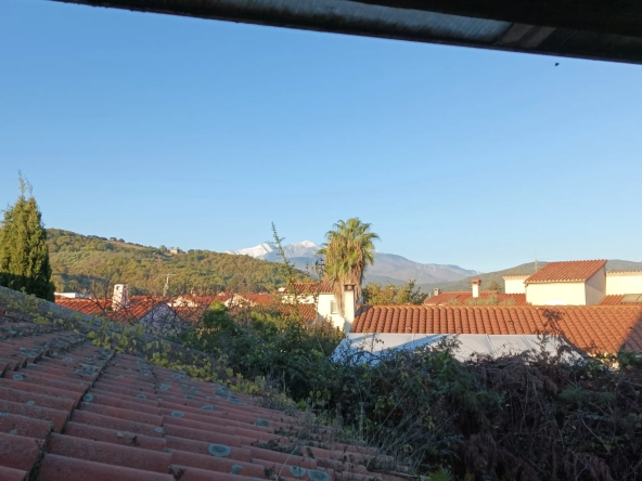 Appartement à vendre à Ceret avec terrasse et vue sur le Canigou