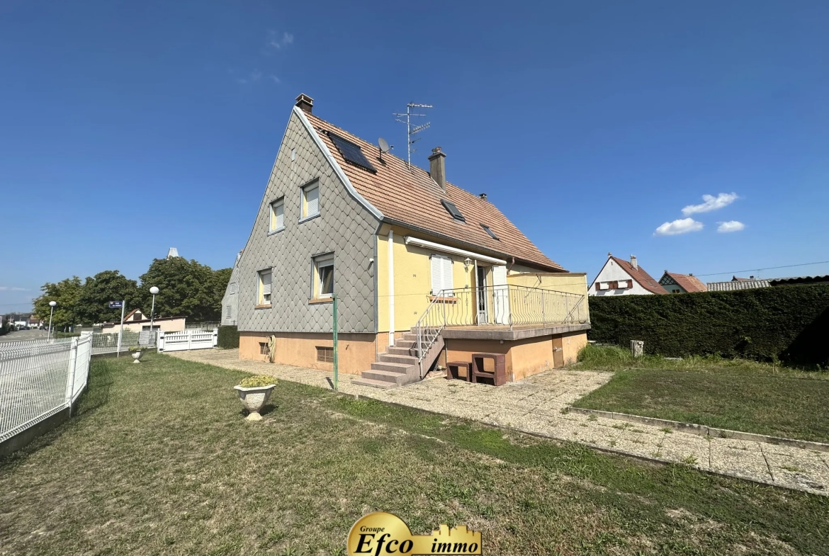 Maison jumelée 84m2 à Wittenheim 