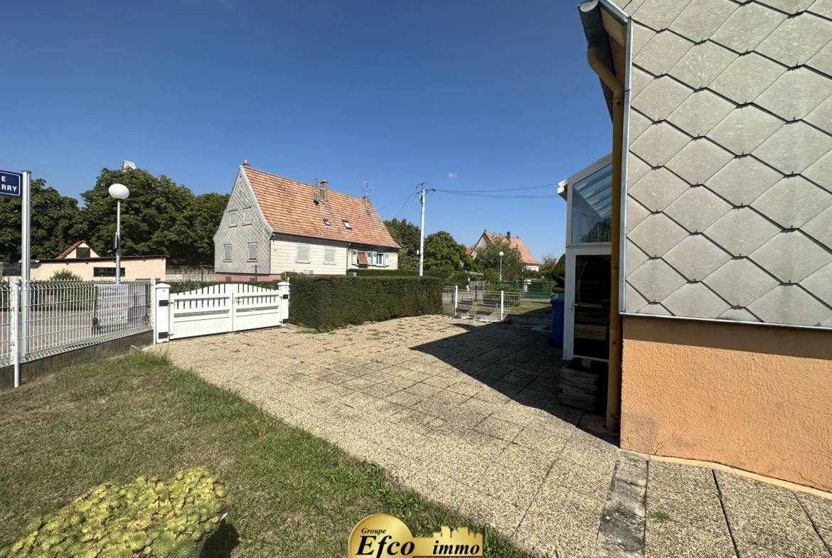 Maison jumelée 84m2 à Wittenheim 