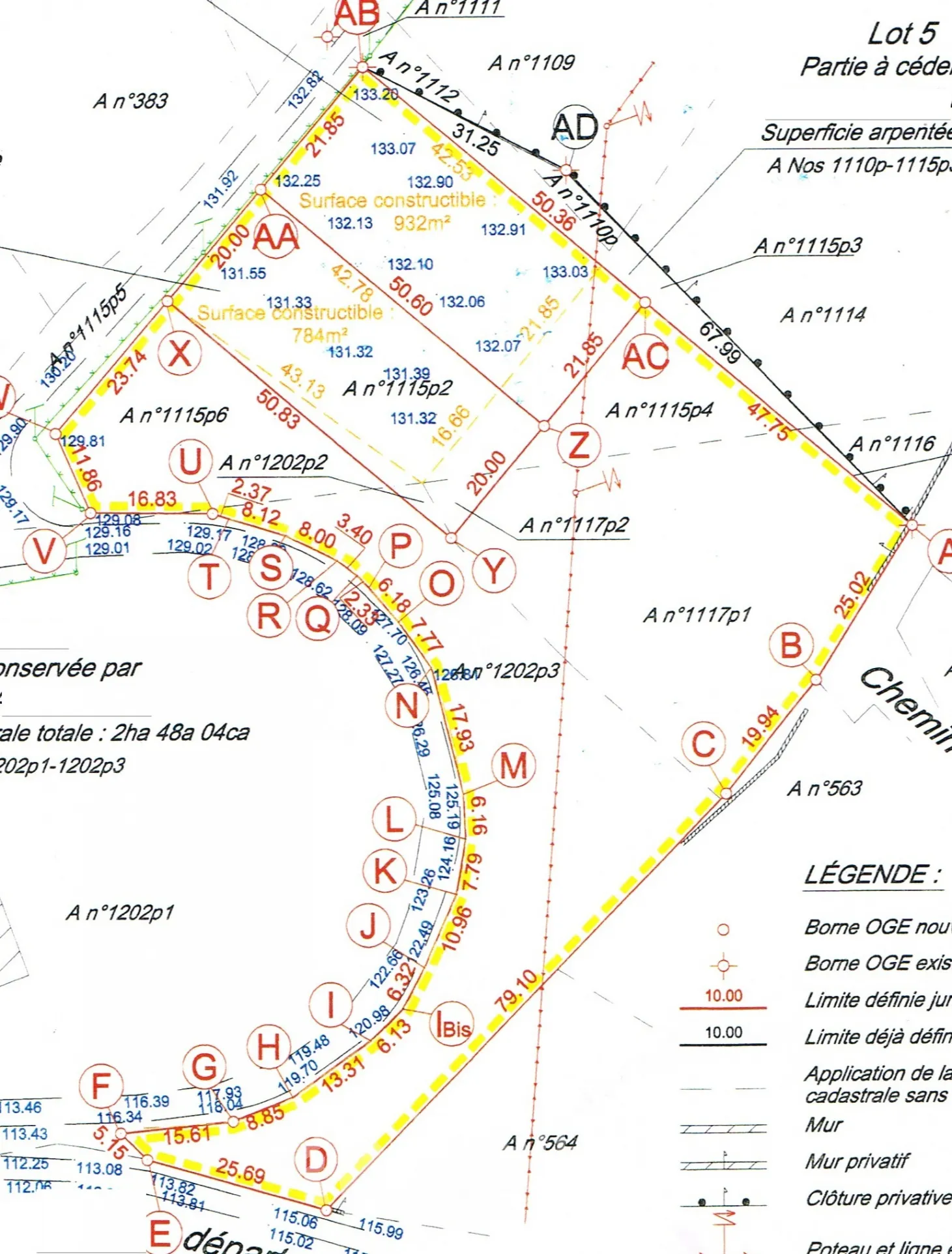 Terrain à bâtir de 1 103 m2 à Cloué - Hors lotissement 