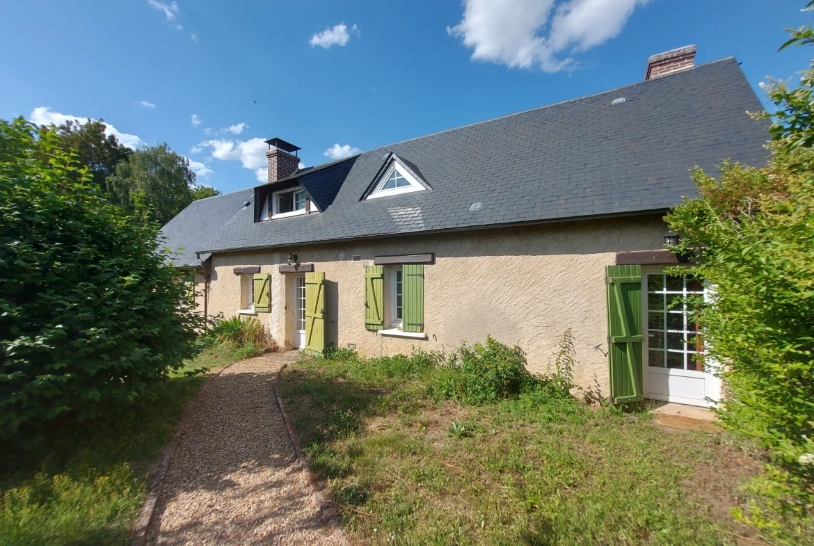 Longère rénovée à vendre à Cierrey - Belle maison avec grand terrain 