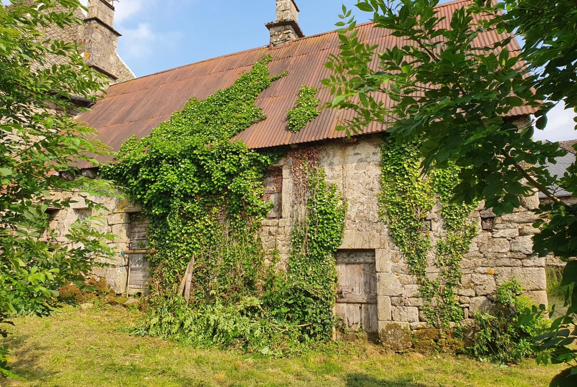 Ancienne maison et ses dépendances à rénover en Xaintrie 