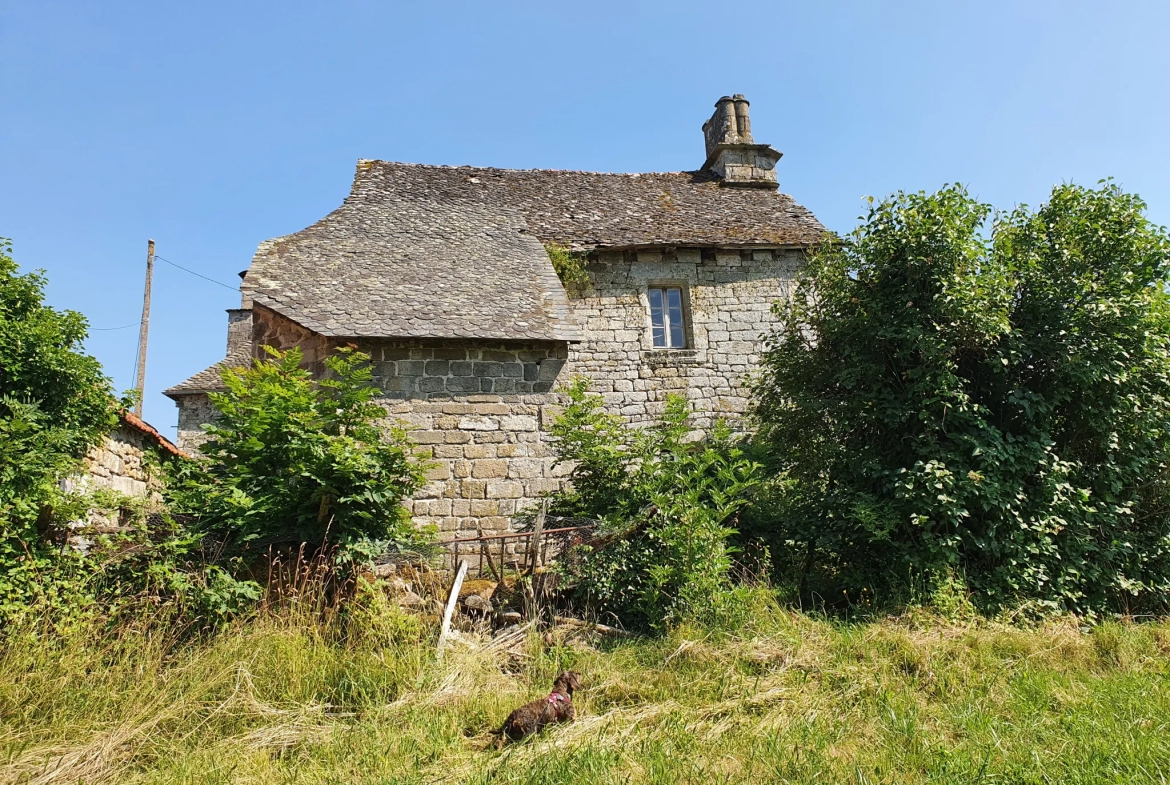 Ancienne maison et ses dépendances à rénover en Xaintrie 