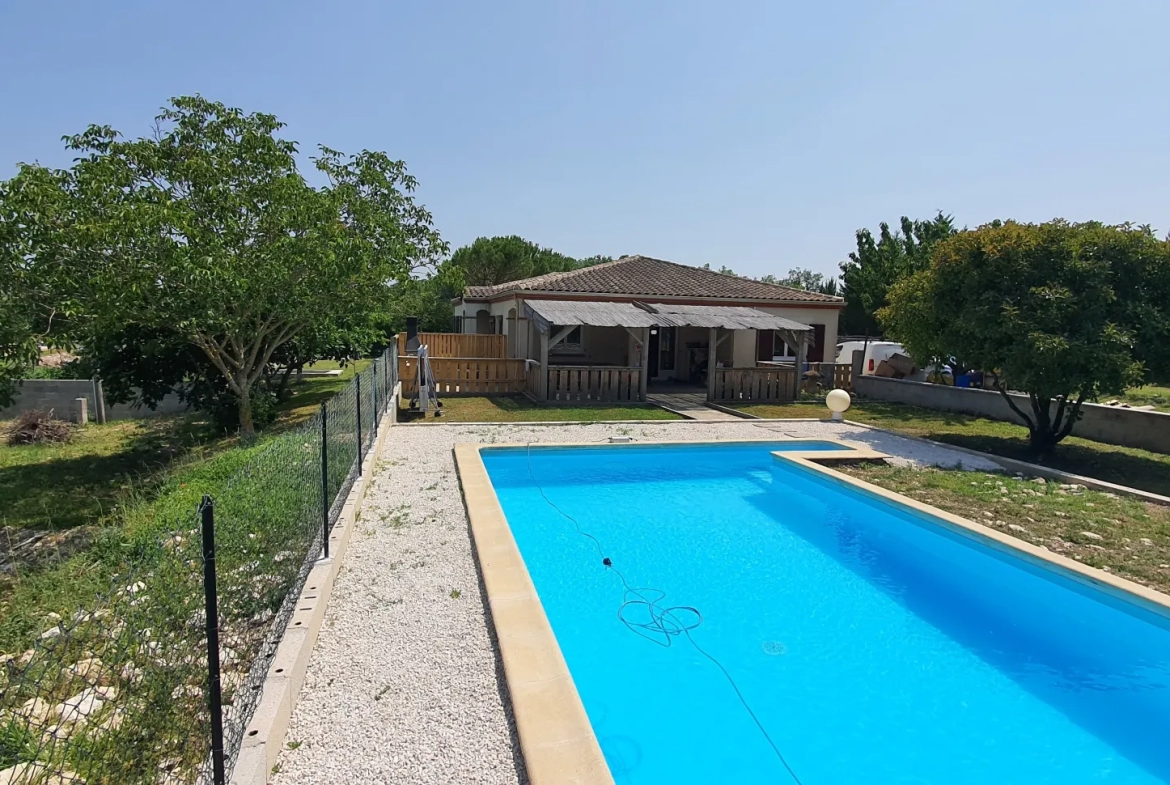 Maison de plain pied dans le Sud-Ouest de la France 