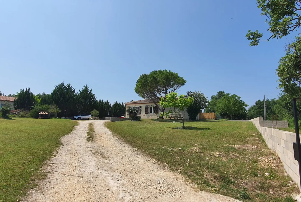 Maison de plain pied dans le Sud-Ouest de la France 