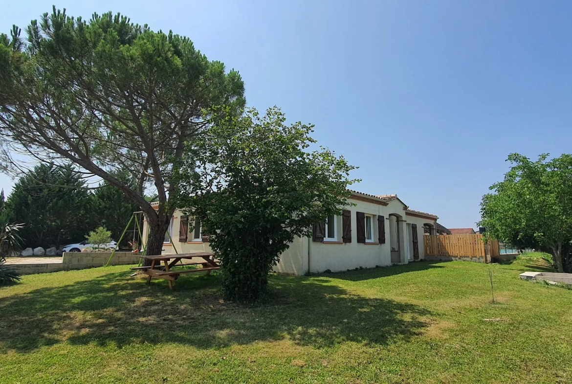 Maison de plain pied dans le Sud-Ouest de la France 