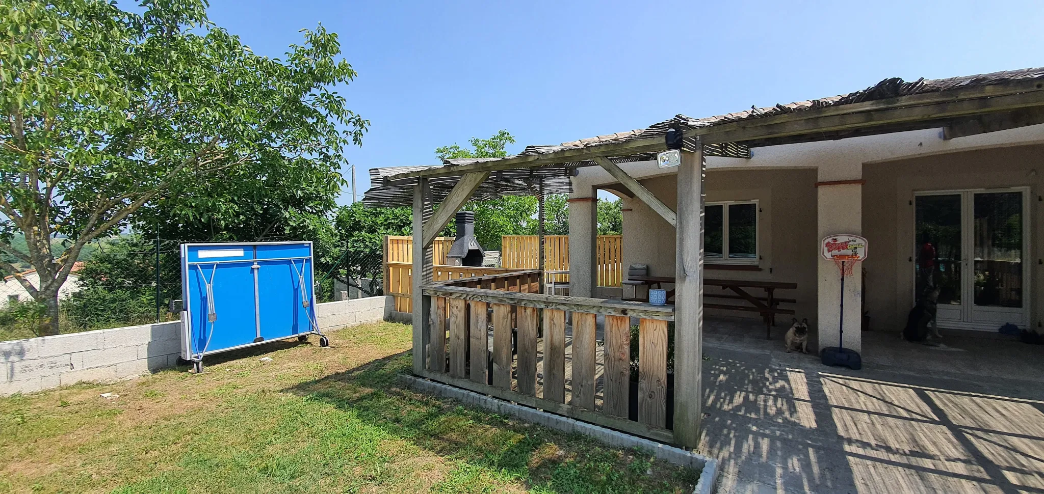 Maison de plain pied dans le Sud-Ouest de la France 