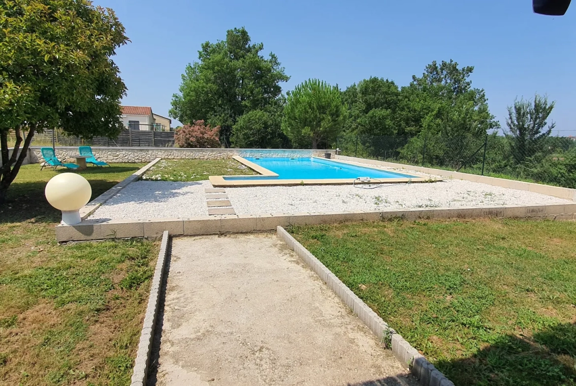 Maison de plain pied dans le Sud-Ouest de la France 