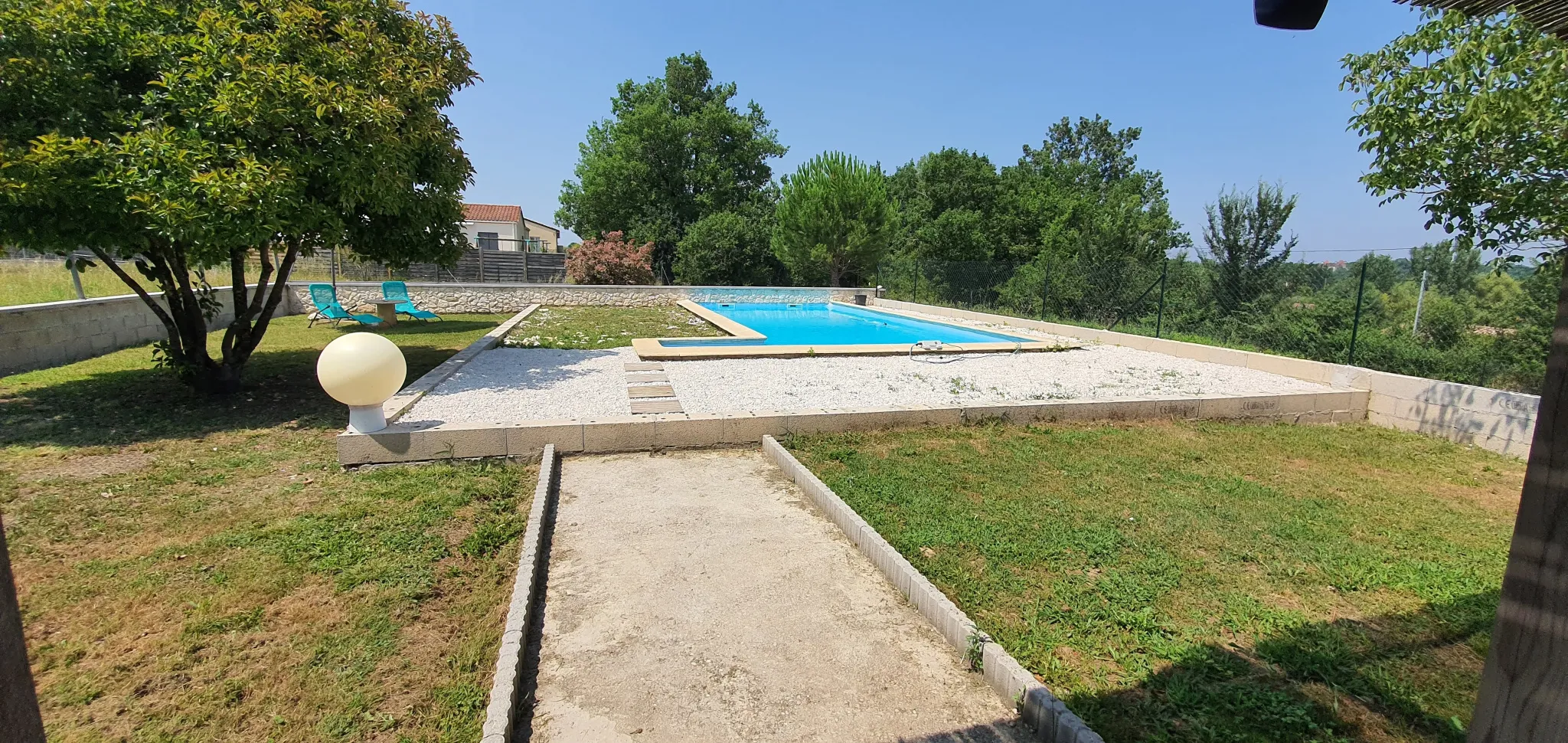 Maison de plain pied dans le Sud-Ouest de la France 