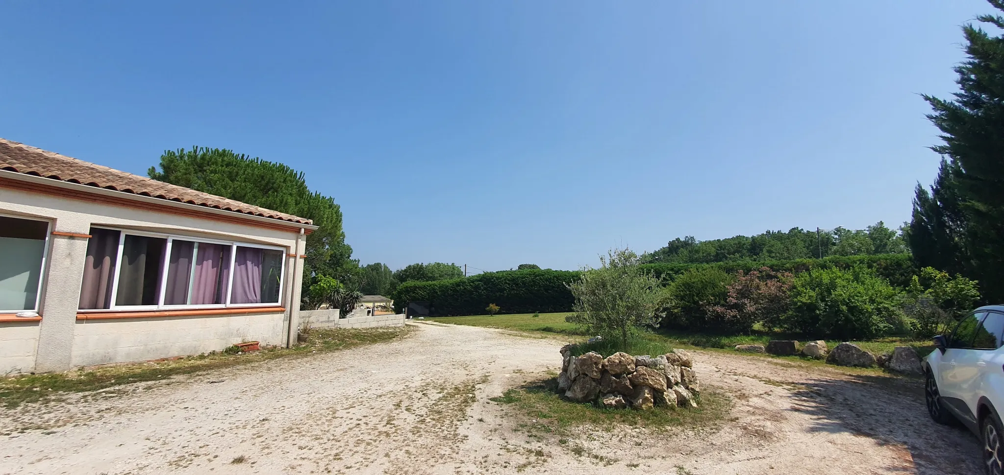 Maison de plain pied dans le Sud-Ouest de la France 