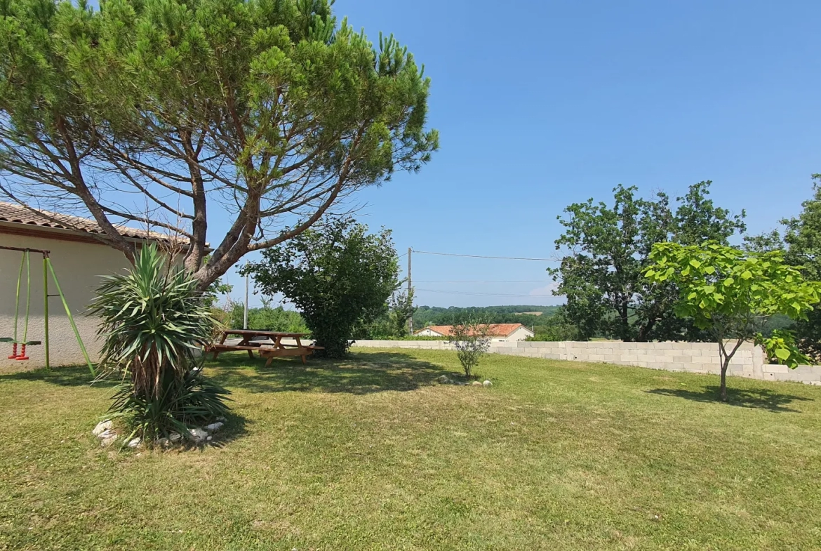 Maison de plain pied dans le Sud-Ouest de la France 