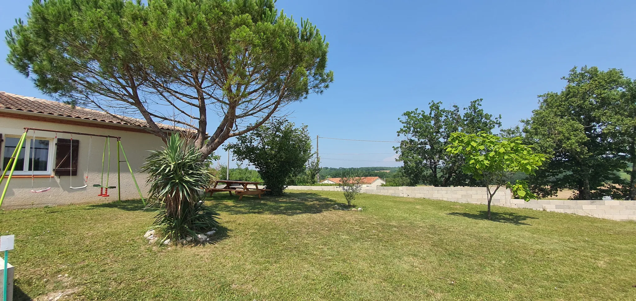 Maison de plain pied dans le Sud-Ouest de la France 